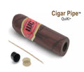 Original Wooden Cigar Pipe – Small Bowl, Smooth Draw, Portable & Easy to Clean – Gift-Ready